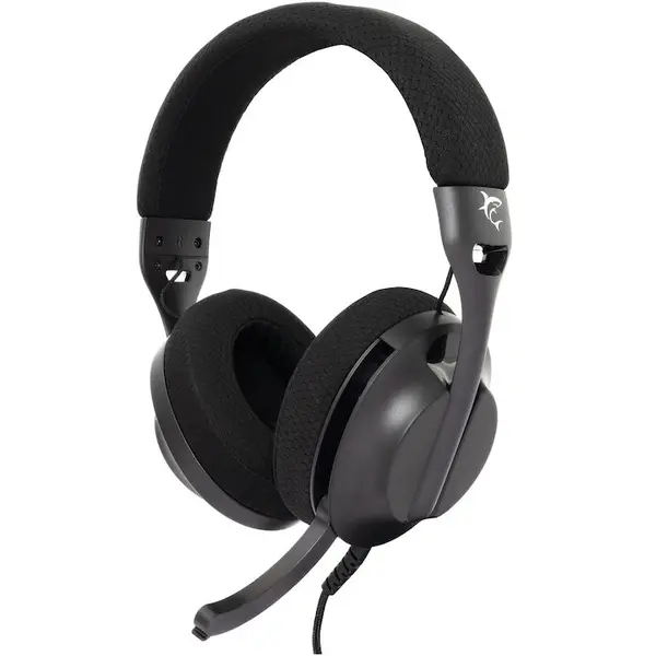 White Shark Casti Gaming cu fir White Shark PARROT, Over-Ear, Stereo, Microfon, compatibil PC, PS4/5, Xbox/MAC, Negru