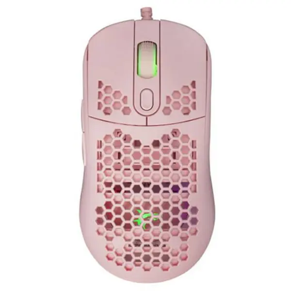 White Shark Mouse gaming, White Shark, Galahad-P, cu fir, optic, 6400 dpi, Rose