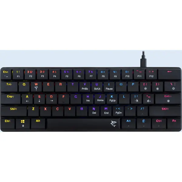 White Shark Tastatura Gaming White Shark NAGAMAKI Red Switch Mecanica Negru