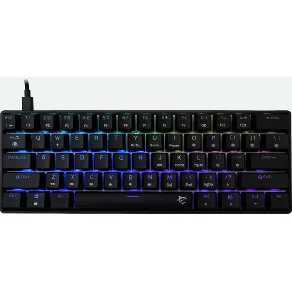 White Shark Tastatura Gaming White Shark SHINOBI v2 Outemu Brown Switch Mecanica Negru