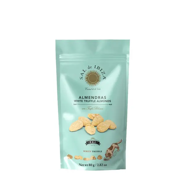 White truffle almonds 80 gr