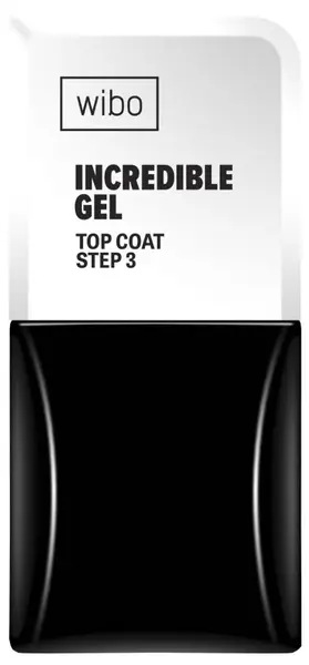Wibo Top lac de unghii Incredible Gel, 8.5 ml