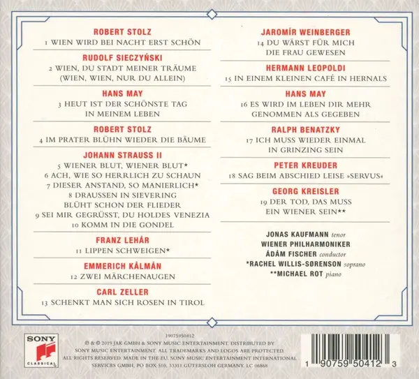 Wien - Deluxe Edition | Jonas Kaufmann