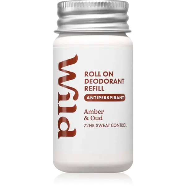Wild Amber & Oud Refill antiperspirant roll-on rezervă 50 ml