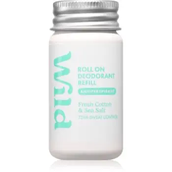 Wild Fresh Cotton & Sea Salt Refill antiperspirant roll-on rezervă