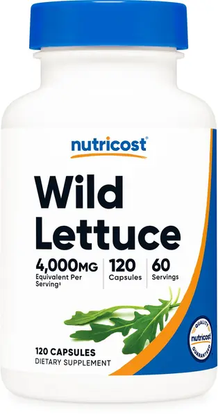 Wild Lettuce Extract, 80 mg, 120 capsule, Nutricost