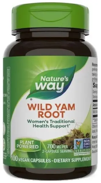 Wild Yam Root, 350 mg, 100 capsule, Nature’s Way