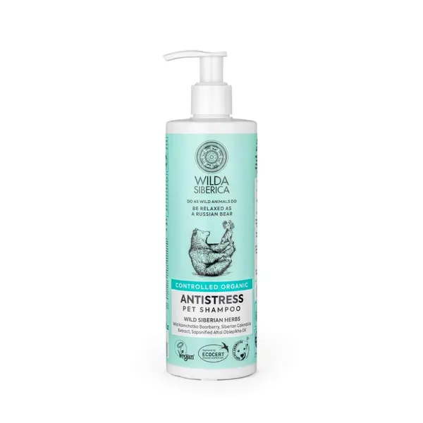 WILDA SIBERICA Antistress, șampon câini și pisici, anti-mâncărime, calmant, flacon, 400ml