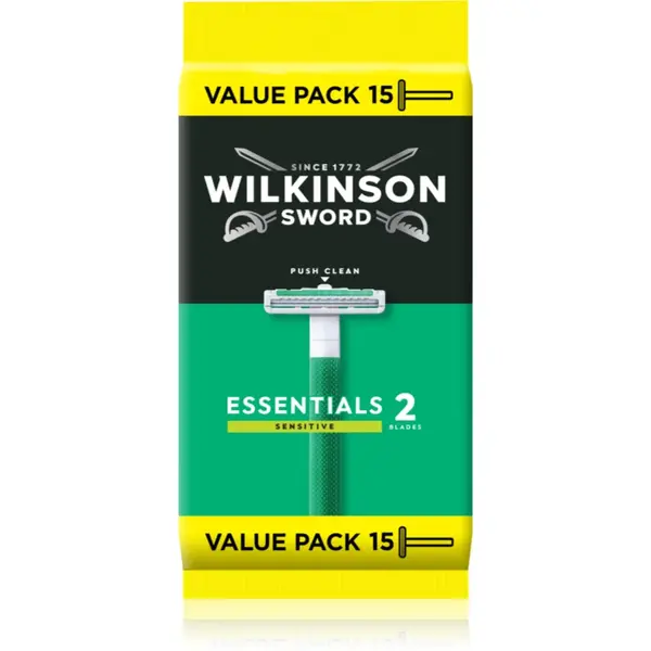Wilkinson Sword Essentials 2 Sensitive aparat de ras de unică folosință 15 buc