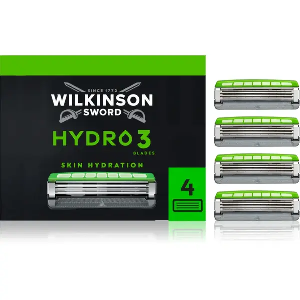Wilkinson Sword Hydro3 capete de schimb 4 buc