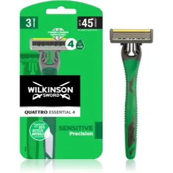 Wilkinson Sword Quattro Essential 4 Sensitive Precision aparat de ras de unică folosință