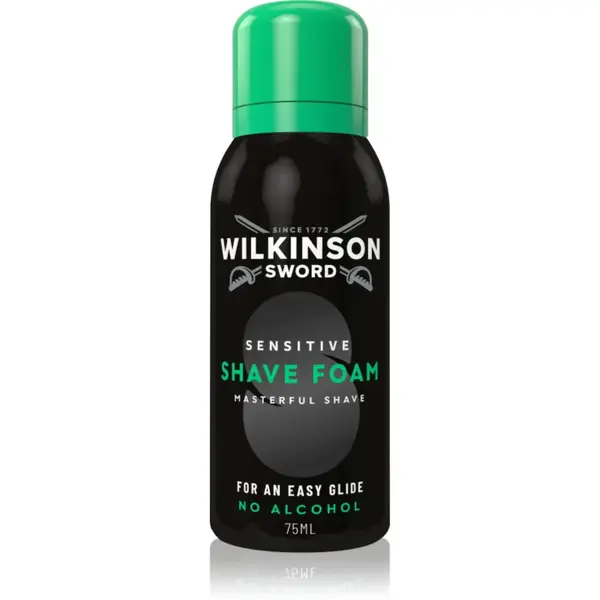 Wilkinson Sword Sensitive Shave Foam spumă pentru bărbierit pentru barbati 75 ml