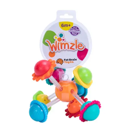 Wimzle , Jucarie senzoriala cu bile rotative multicolore