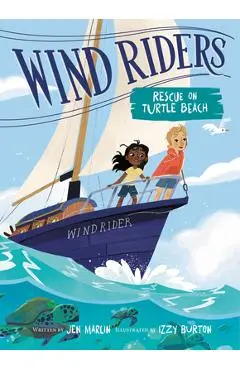 Wind Riders #1: Rescue on Turtle Beach - Jen Marlin