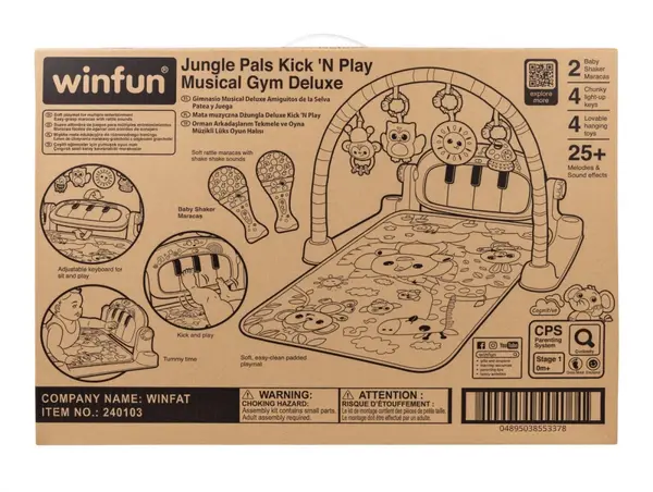WINFUN CENTRU DE ACTIVITATI MUZICAL PRIETENII DIN JUNGLA DELUXE