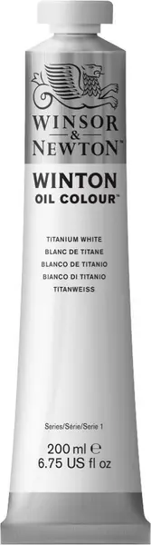Winsor & Newton Winton - Ulei alb de titan, 200 ml