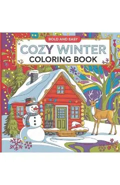 Winter Friend Coloring Book: Bold & Easy Coloring Book for Adults - Laura Bidden