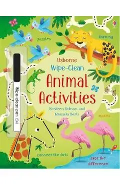 Wipe-Clean Animal Activities - Kirsteen Robson