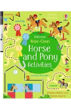 Wipe-Clean Horse and Pony Activities - Kirsteen Robson