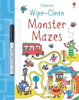 Wipe-Clean Monster Mazes, Paperback/Jane Bingham