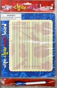 WIPE CLEAN MUSIC BOARD LANDSCAPE EDITION, Paperback/***