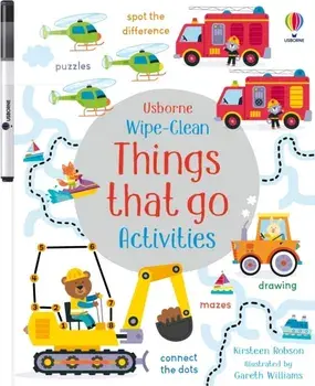 Wipe-Clean Things That Go Activities, Paperback/Kirsteen Robson
