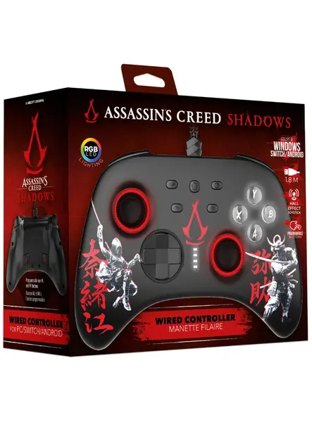Wired Pc Controller Assassin's Creed Shadows