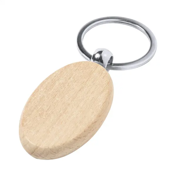 Wokke breloc rotund - natural