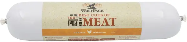 WOLFPACK Delicatesse meat sausage, salam 100% pui