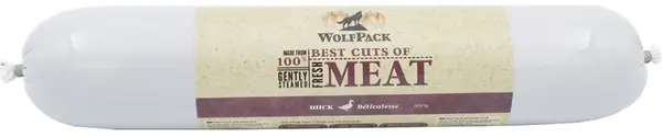 WOLFPACK Delicatesse meat sausage, salam 100% raţă