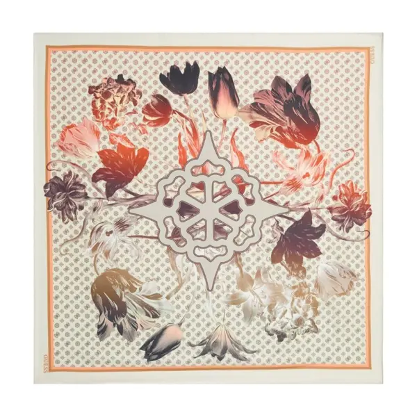 Woman scarf apricot
