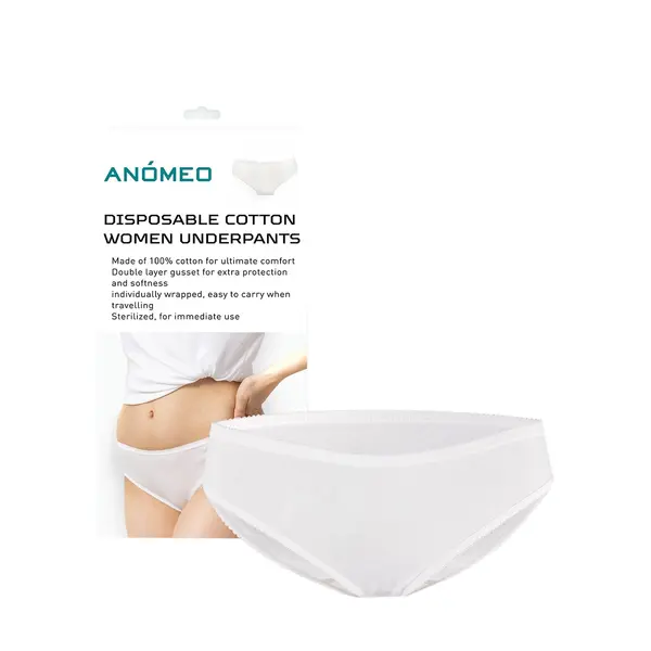 Women disposable underware m - white