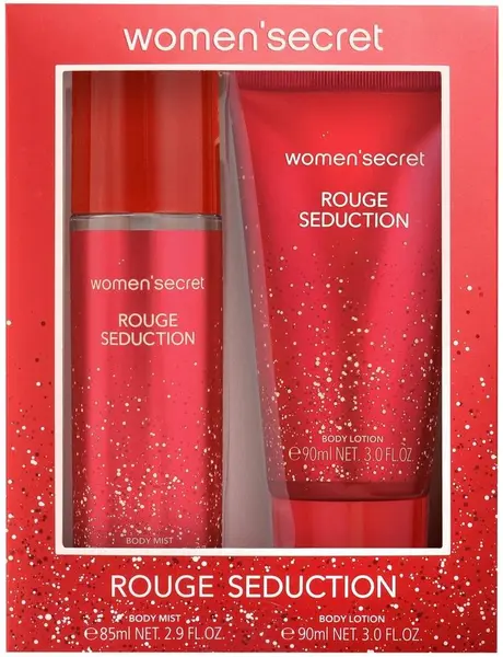 Women'Secret Set Rouge Seduction - Spray și loțiune de parfum, 85 + 90 ml