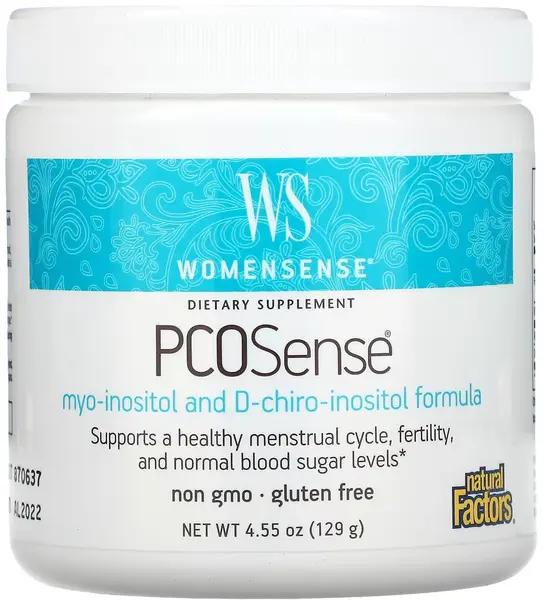 WomenSense PCOSense, 129 g, Natural Factors