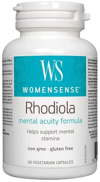 WomenSense Rhodiola, 60 vege capsule, Natural Factors