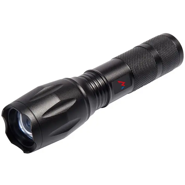 Wonder Lanterna Wonder T1502L, 3W, 150 lm, 3AAA, autonomie 4h, IP44, distanta iluminare 100m, Aluminiu, Negru