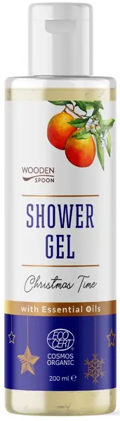 Wooden Spoon Gel de duș Christmas Time, 200 ml