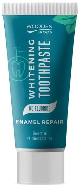 Wooden Spoon Pastă de dinți pentru albire și remineralizare, 75 ml