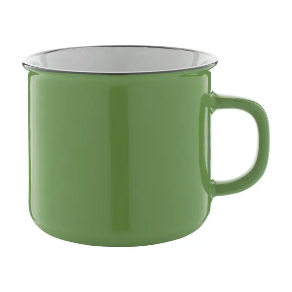 Woodstock cană vintage - verde
