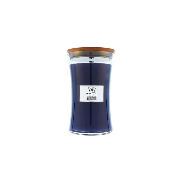 WoodWick Hinoki Dahlia Lumânare aromată cu fitil din lemn Volum 609.5 g