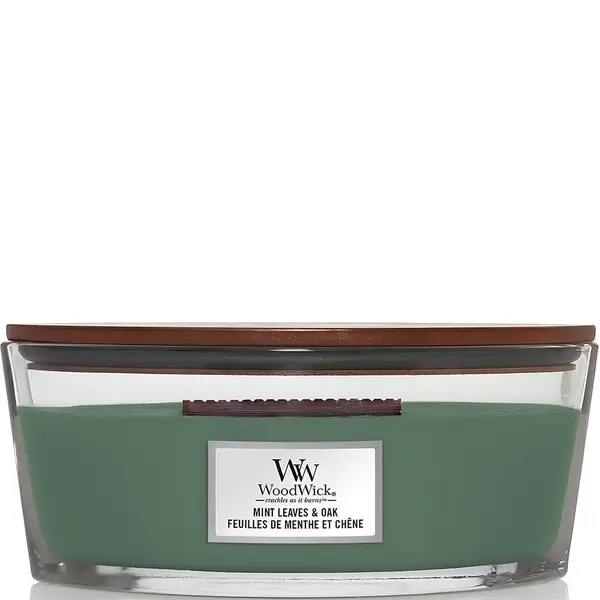 Woodwick Mint Leaves and Oak Ellipse