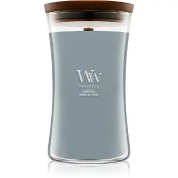 Woodwick Terra Haze lumânare parfumată cu fitil din lemn