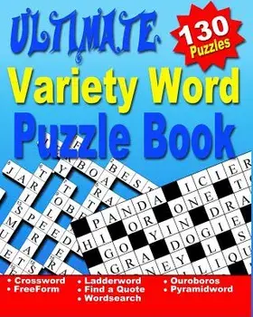 Word Puzzle Book for Adults: Ultimate Word Puzzle Book for Adults and Teenagers (Word Search, Crossword, Ladder Word, Find a Quote, Ouroboros, Pyra, Paperback/Razorsharp Productions