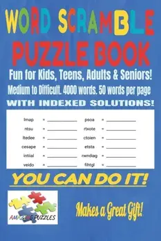 Word Scramble Puzzle Book, Paperback/Richard Mann