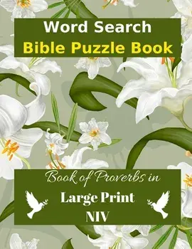 Word Search Bible Puzzle: Book of Proverbs Book in Large Print, Paperback/***