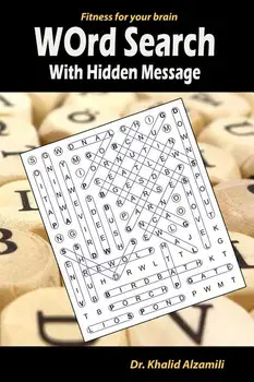 Word Search With Hidden Message: Train your brain anywhere, anytime! - 120 Puzzles for Adults, Paperback/Khalid Alzamili