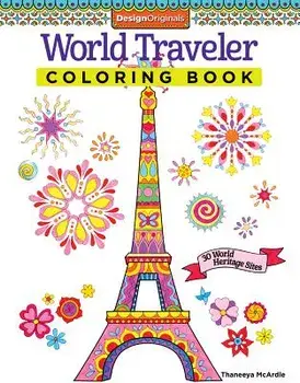 World Traveler Coloring Book: 30 World Heritage Sites, Paperback/Thaneeya McArdle