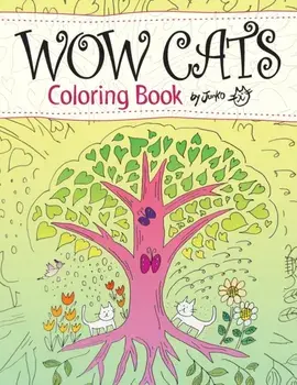 WOW CATS Coloring Book by Junko (Japanese-English edition), Paperback/***