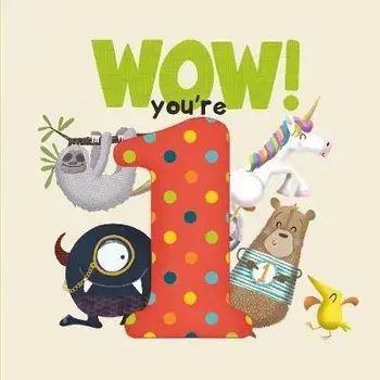 WOW! You're One birthday book, Paperback/Lucy Tapper