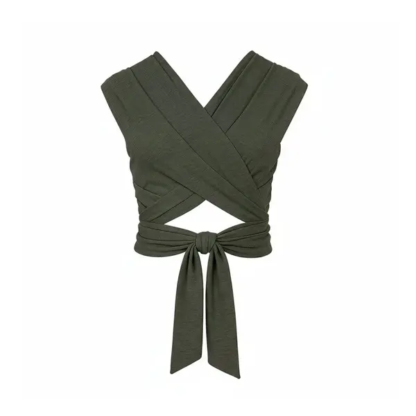 Wrap bebe, Jane, Cocoon, Ergonomic, De la nastere pana la 20 Kg, Cu multiple pozitii de purtare, Botanic